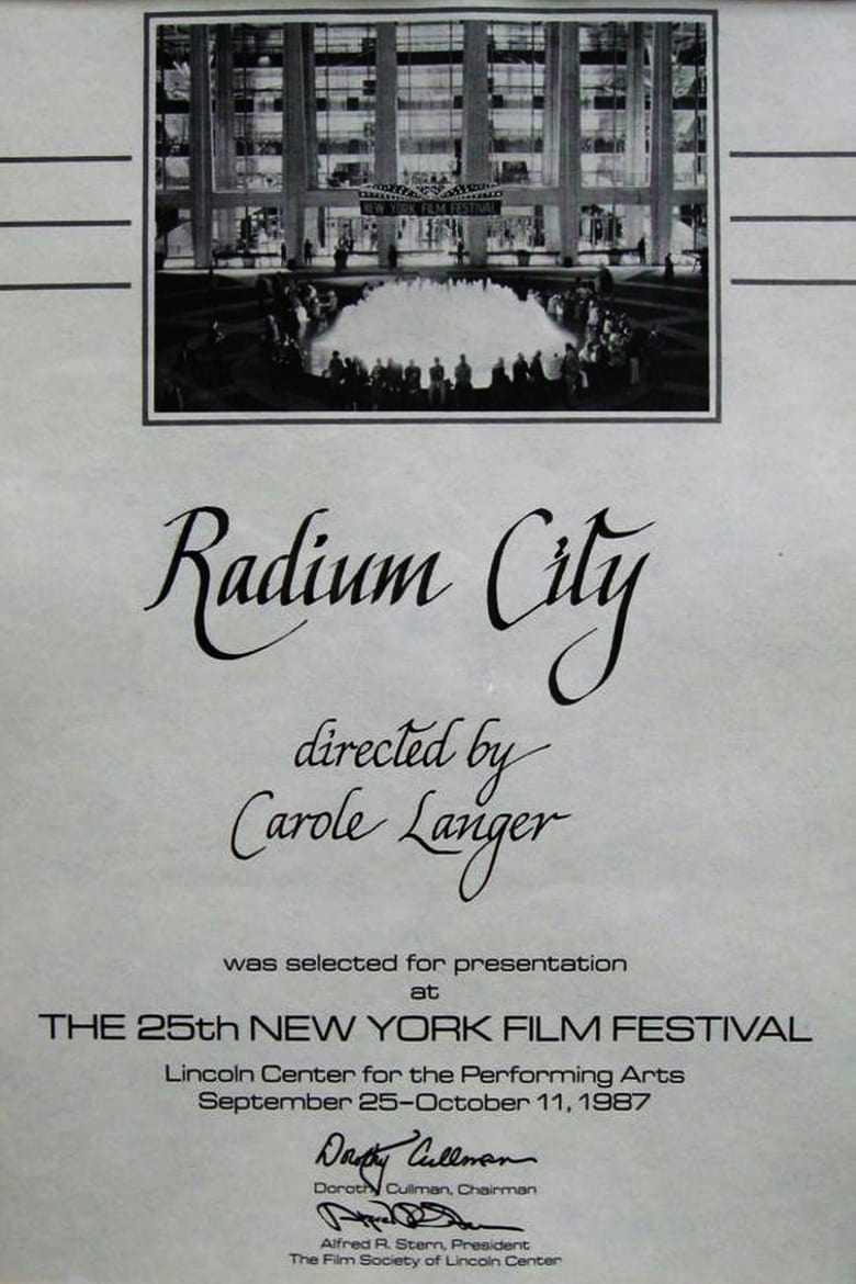 Poster of Radium City