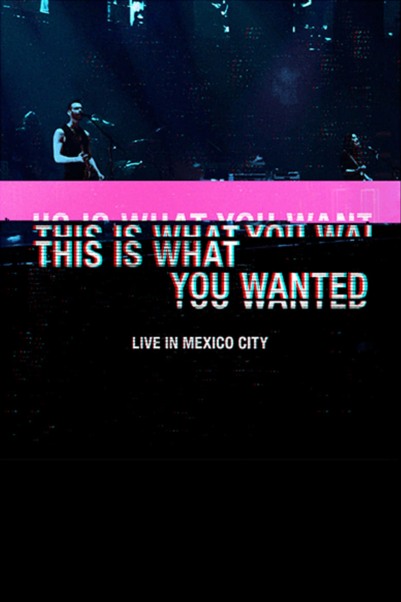 Poster of Placebo - This Is What You Wanted: Live in Mexico City