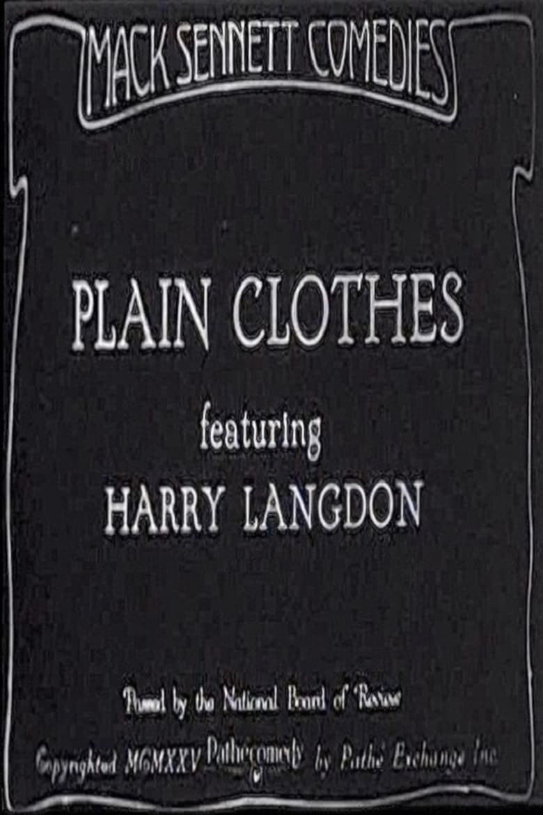 Poster of Plain Clothes