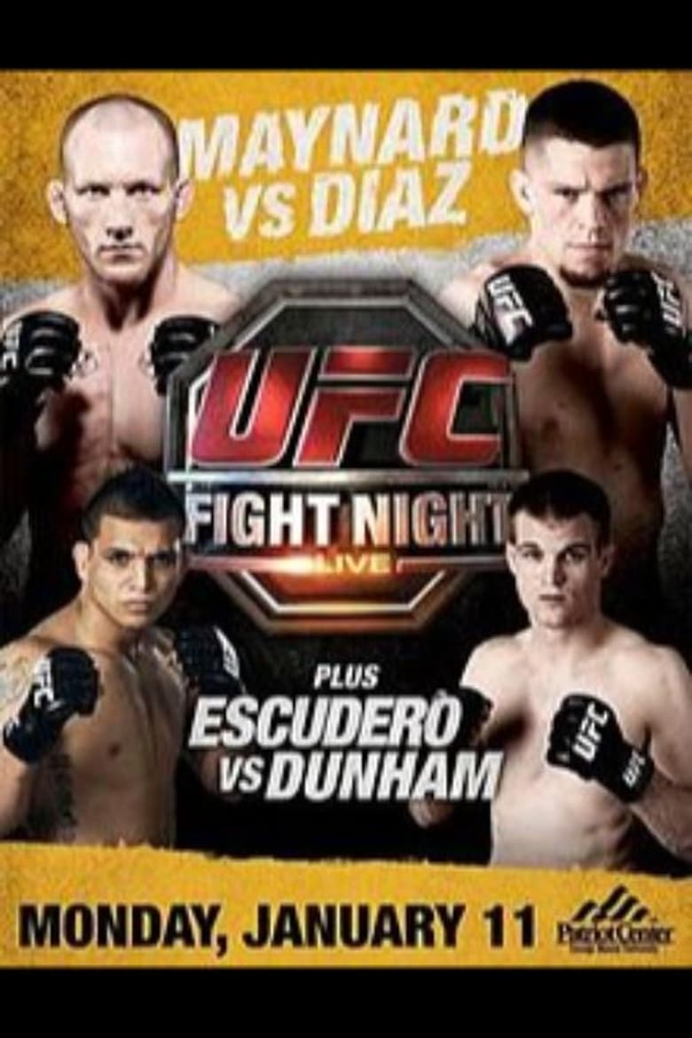 Poster of UFC Fight Night 20: Maynard vs. Diaz