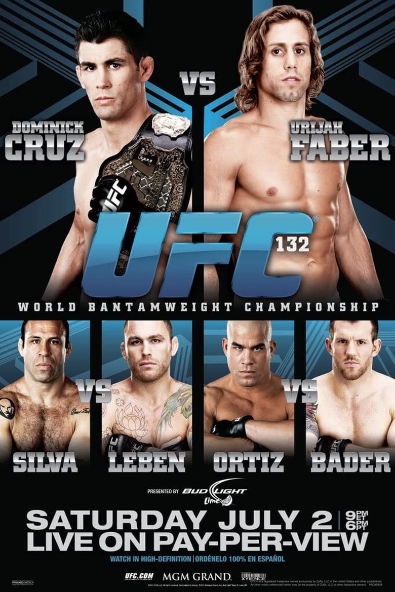 Poster of UFC 132: Cruz vs. Faber 2