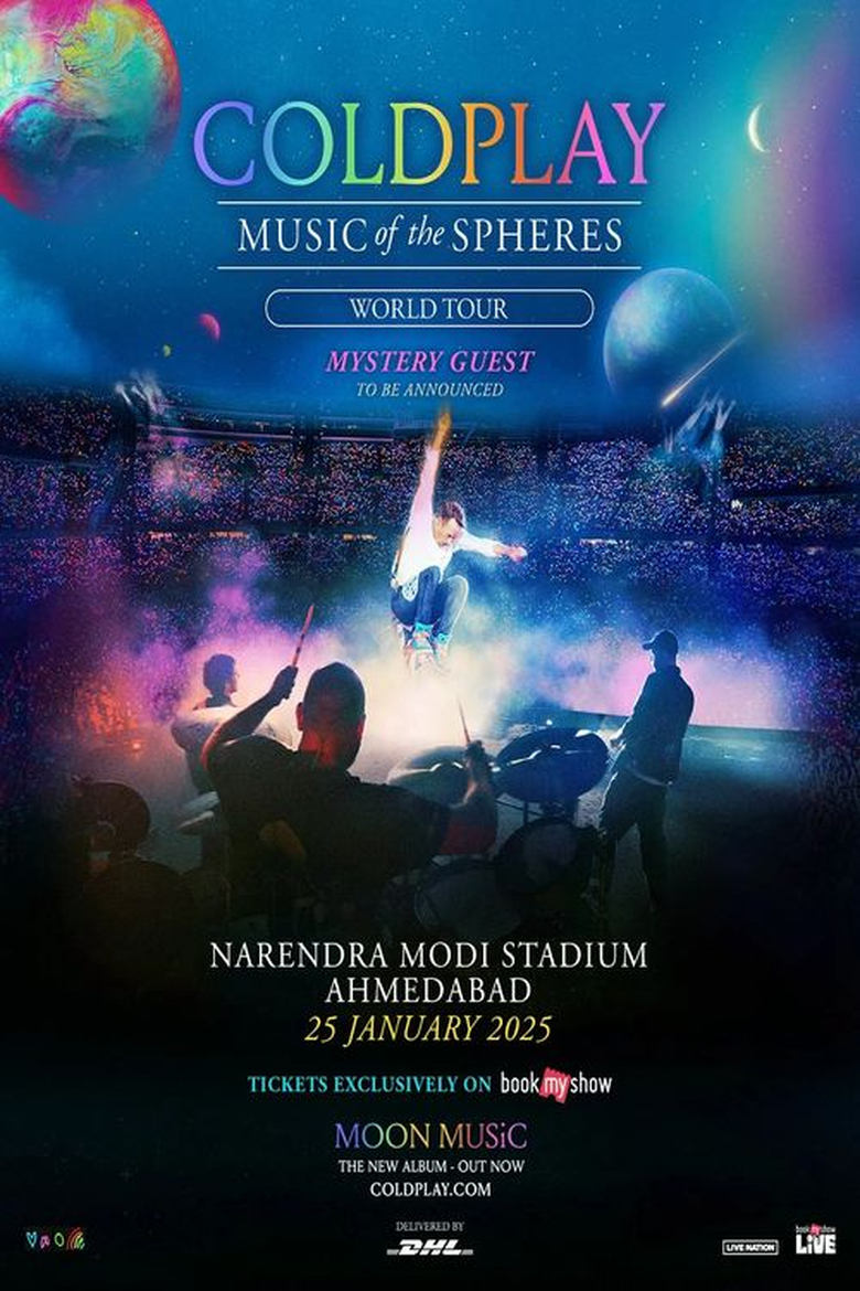 Poster of Coldplay: Music Of The Spheres World Tour - Live at Narendra Modi Stadium/India