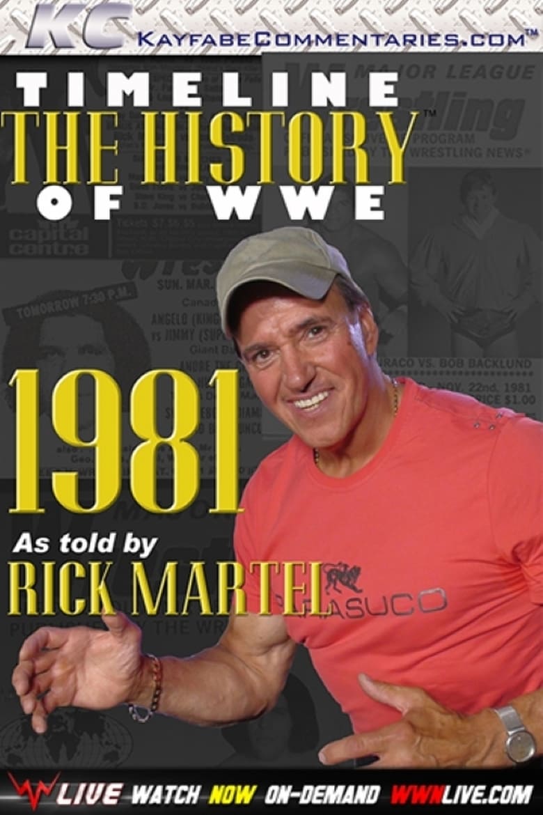 Poster of Timeline: The History of WWE – 1981 – As Told By Rick Martel