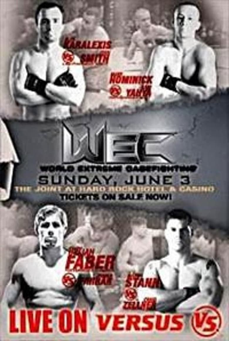 Poster of WEC 28: Faber vs. Farrar