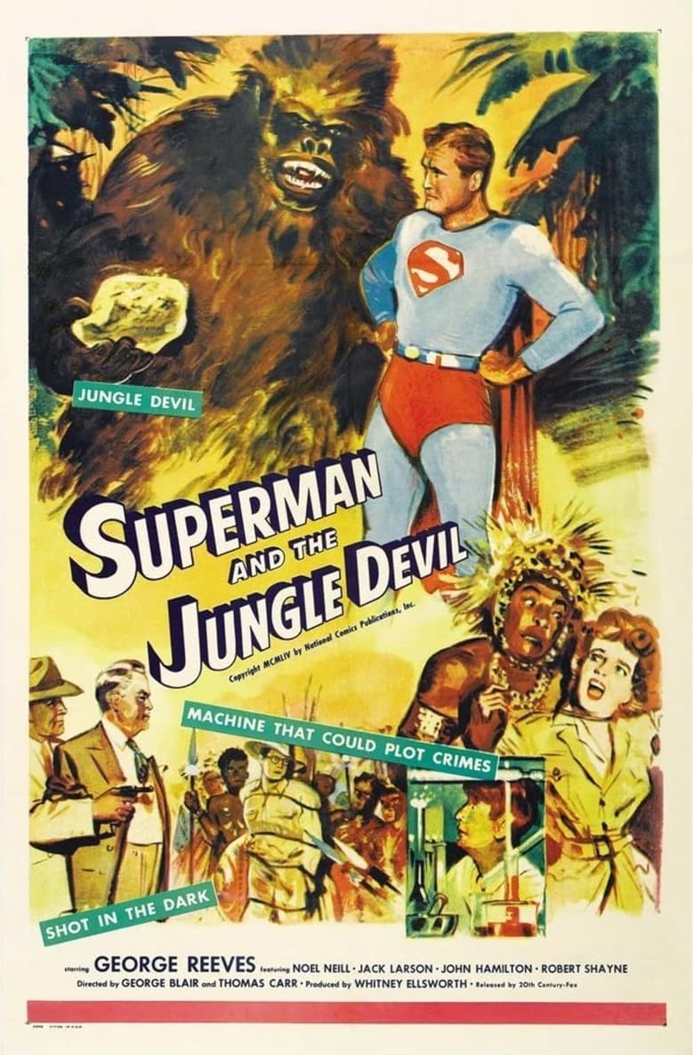 Poster of Superman and the Jungle Devil