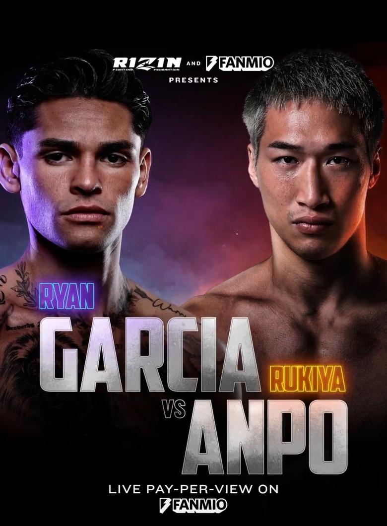 Poster of Ryan Garcia vs. Rukiya Ampo