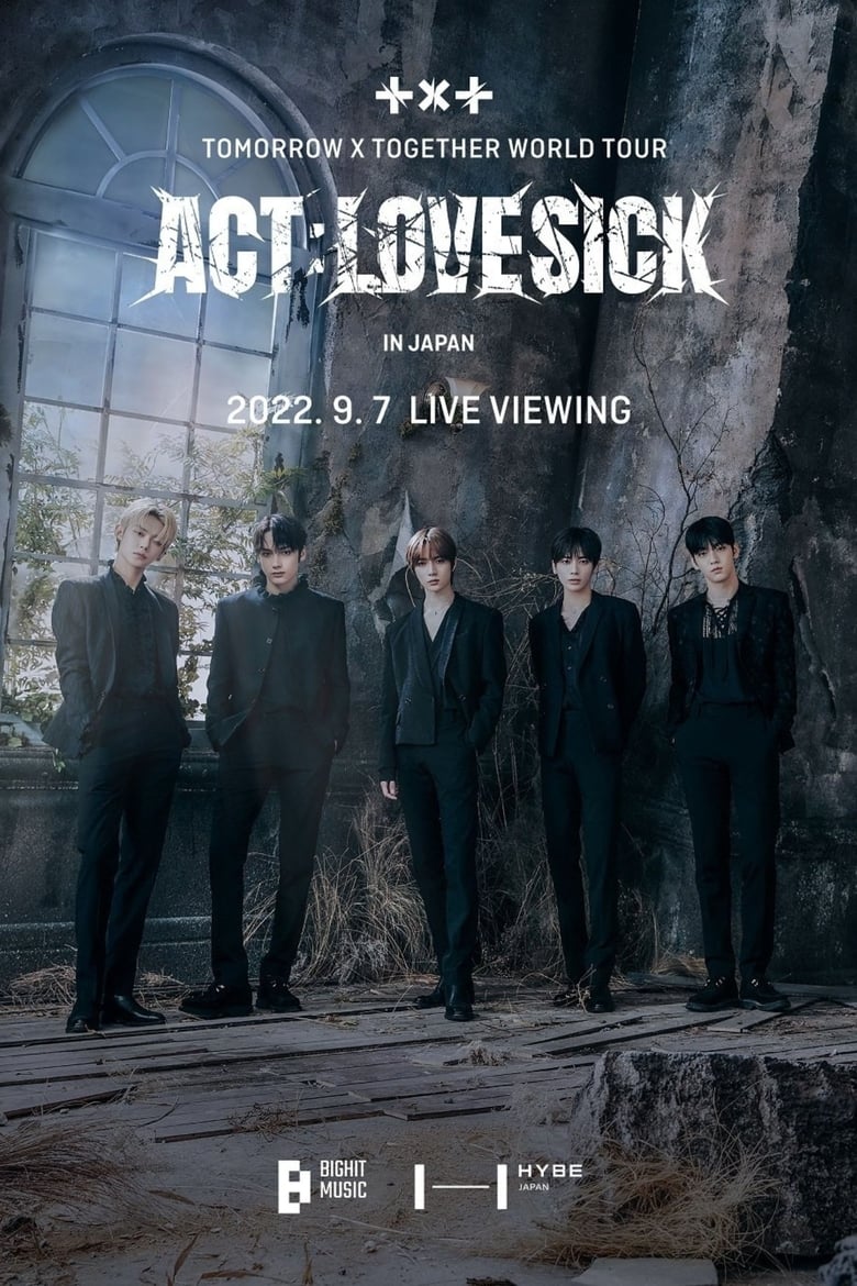 Poster of TOMORROW X TOGETHER WORLD TOUR  'ACT:LOVESICK'