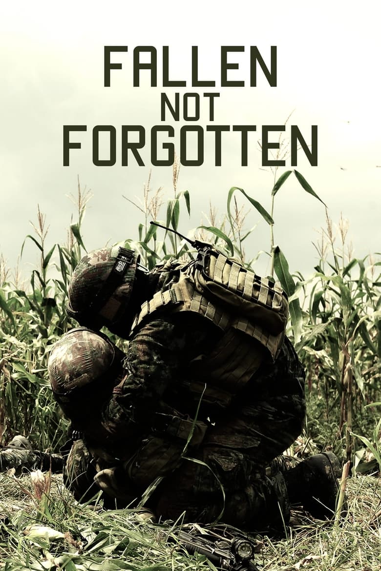 Poster of Fallen Not Forgotten