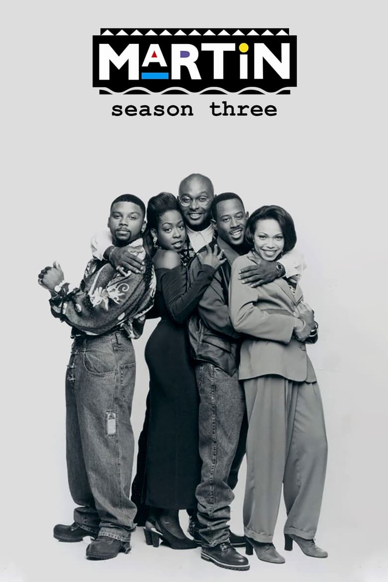 Poster of Cast and Crew in Martin - Season 3 - Episode 5 - Break Up to Make Up