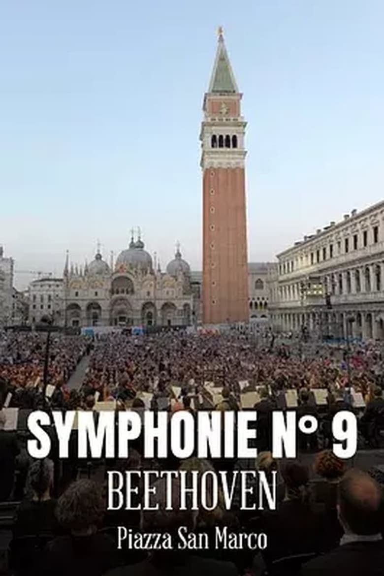 Poster of Symphony n. 9 by Ludwig van Beethoven in St. Mark’s Square