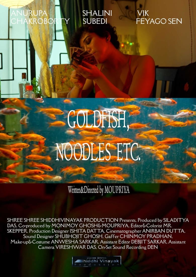 Poster of Goldfish,Noodles etc.