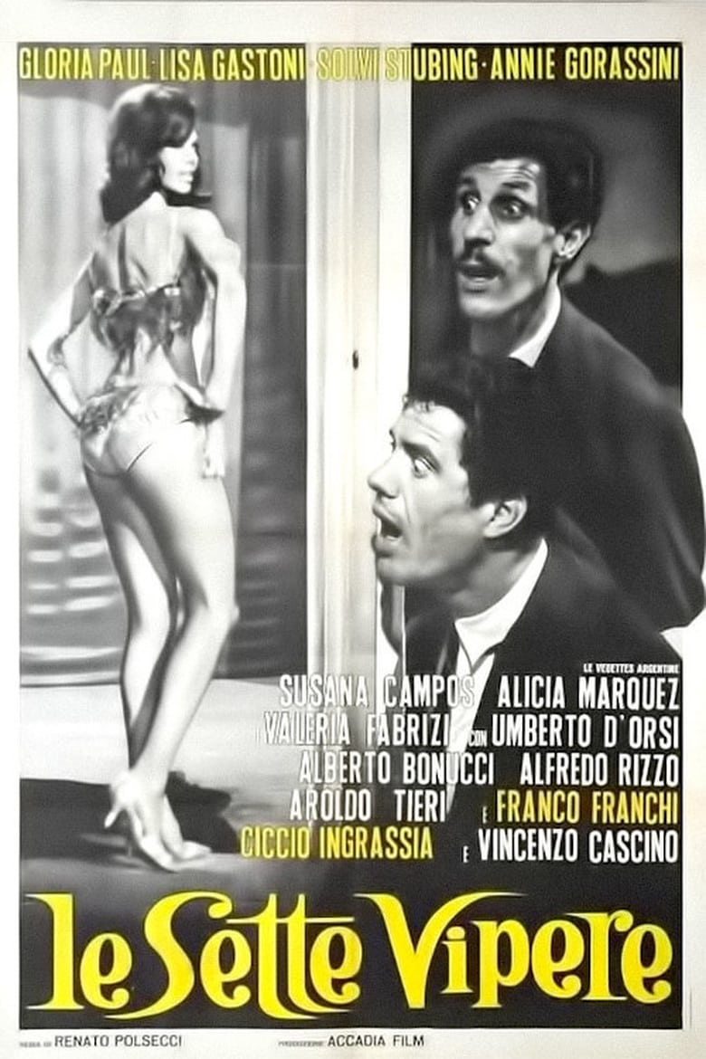 Poster of Le sette vipere (Il marito latino)