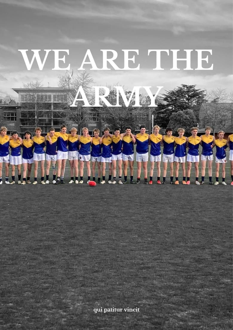 Poster of We Are The Army