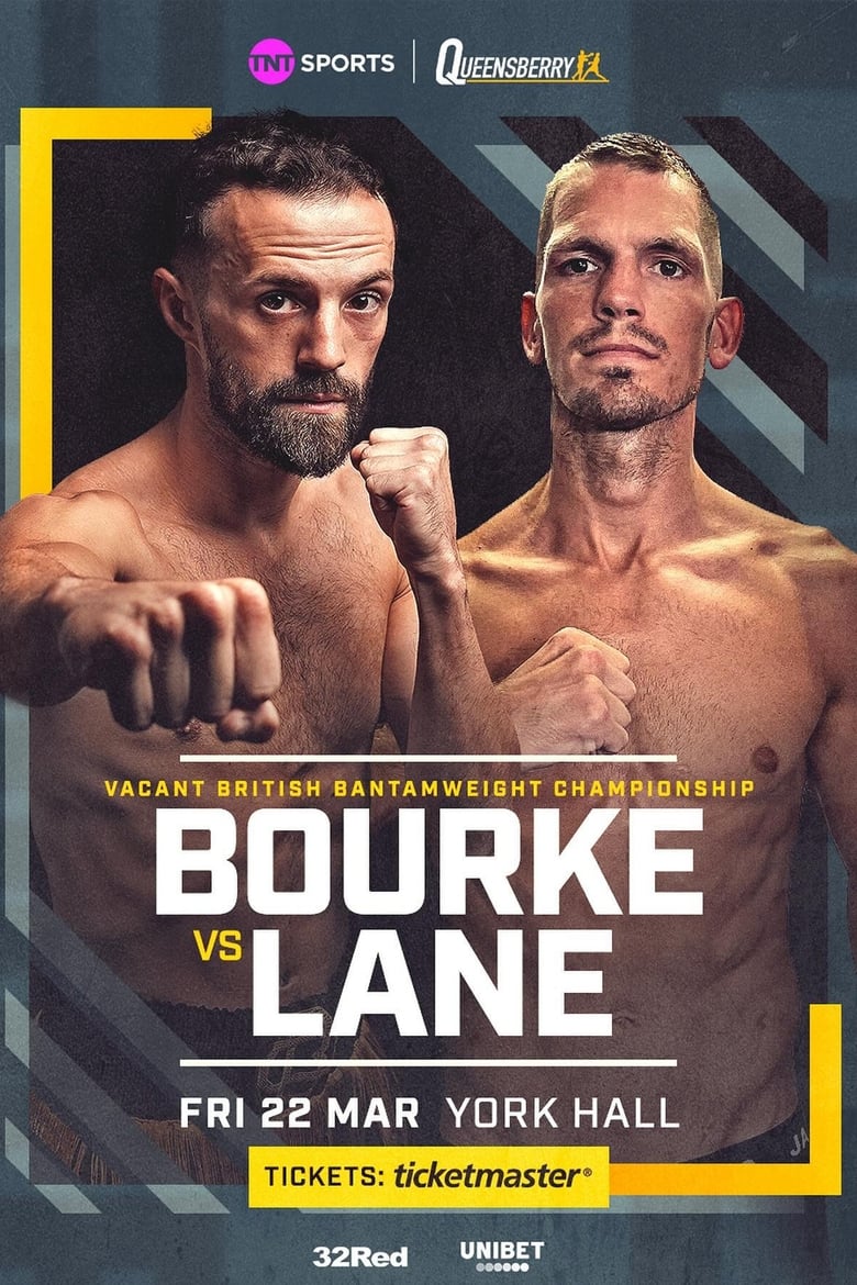 Poster of Chris Bourke vs. Ashley Lane