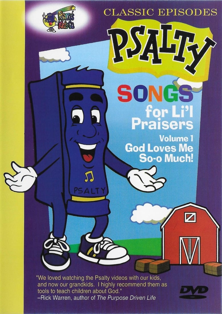 Poster of Psalty's Songs for Li'l Praisers, Volume 1: God Loves Me So-o Much!