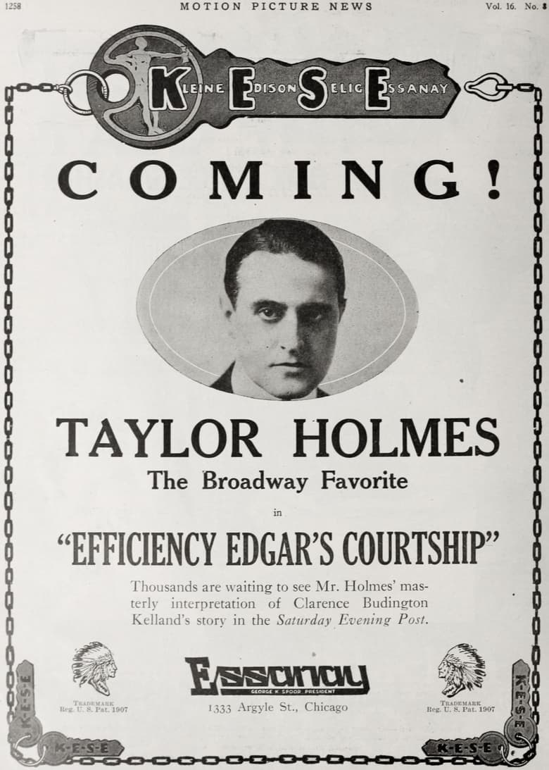 Poster of Efficiency Edgar's Courtship