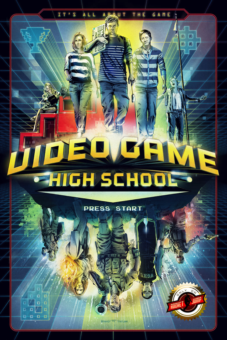 Poster of Episodes in Video Game High School - Season 1 - Season 1