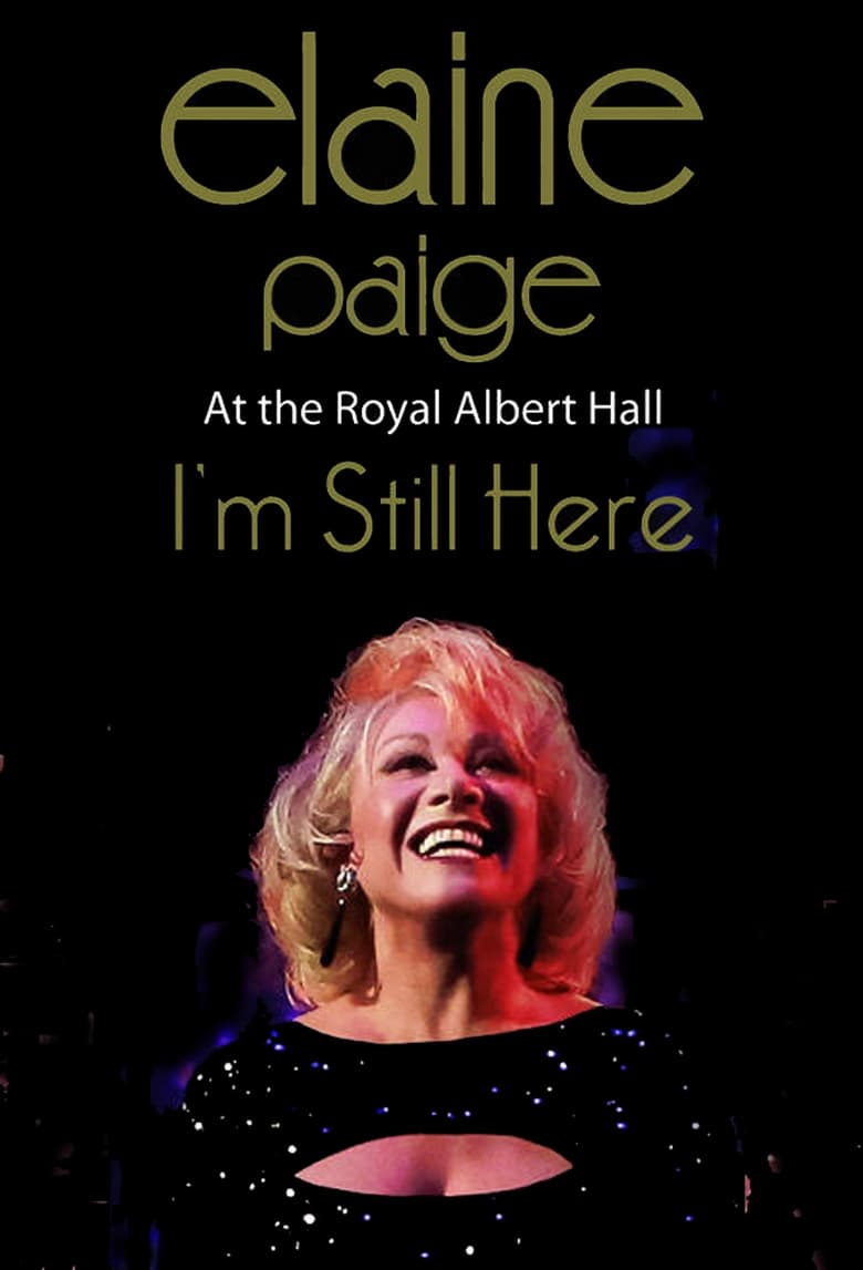 Poster of Elaine Paige: I’m Still Here