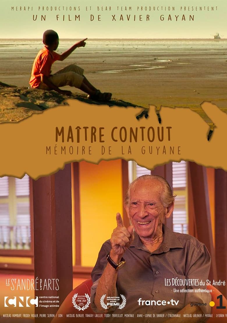 Poster of Maître Contout - Mémoire de la Guyane