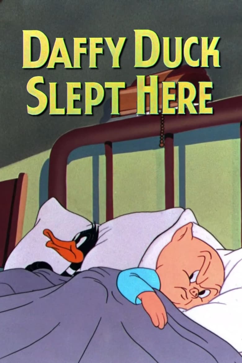 Poster of Daffy Duck Slept Here