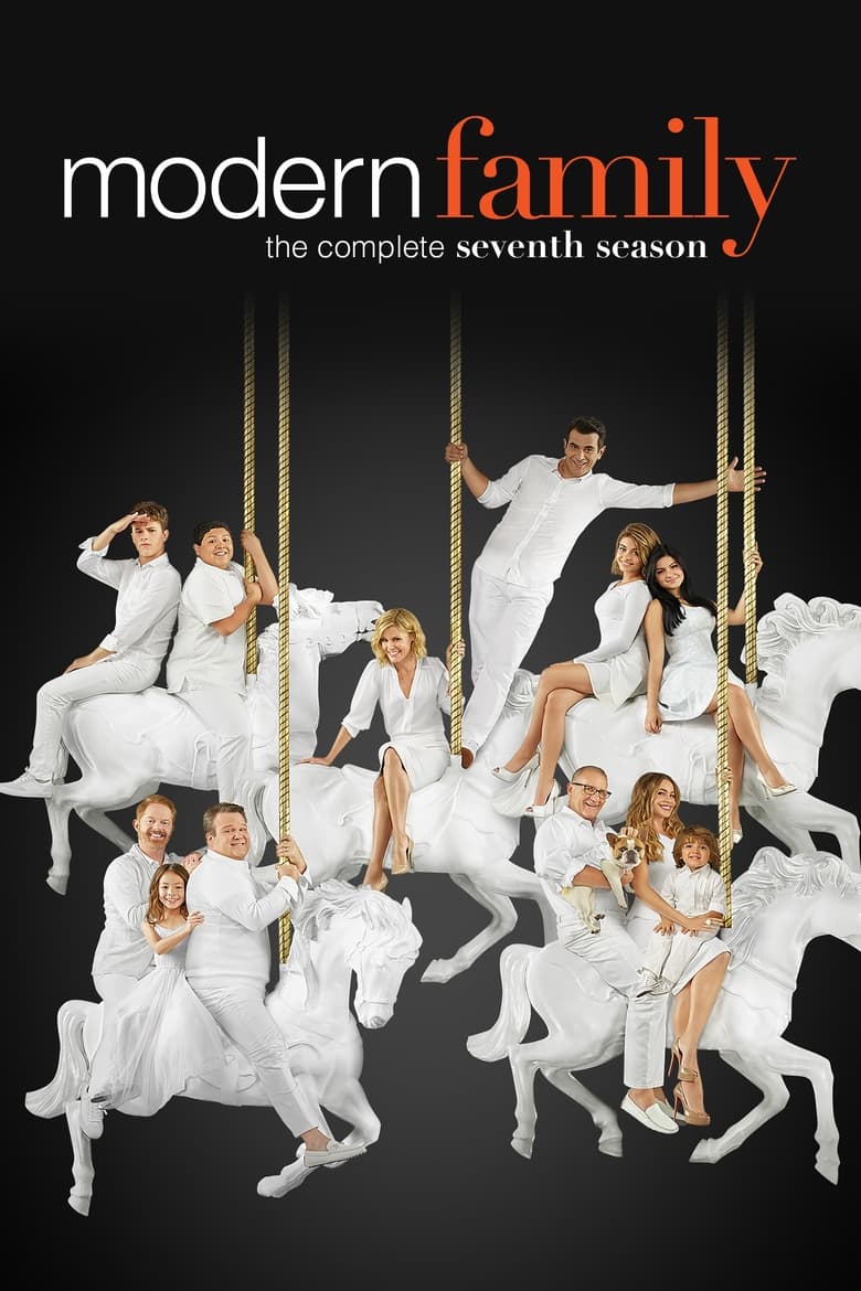 Poster of Cast and Crew in Modern Family - Season 7 - Episode 8 - Clean Out Your Junk Drawer