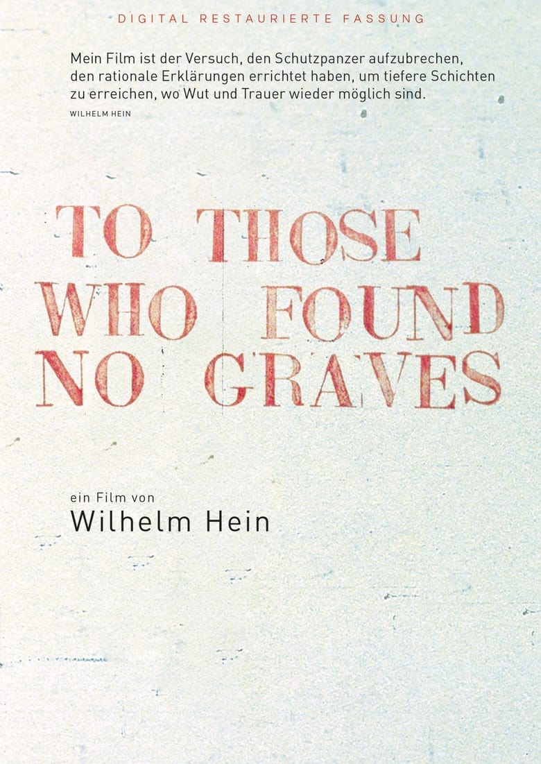 Poster of To Those Who Found No Graves