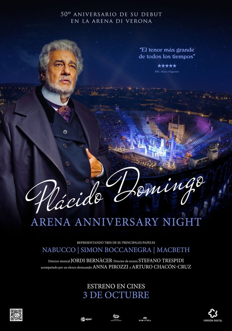 Poster of Plácido Domingo: 50th Anniversary Concert