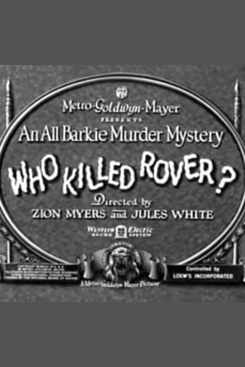 Poster of Who Killed Rover?