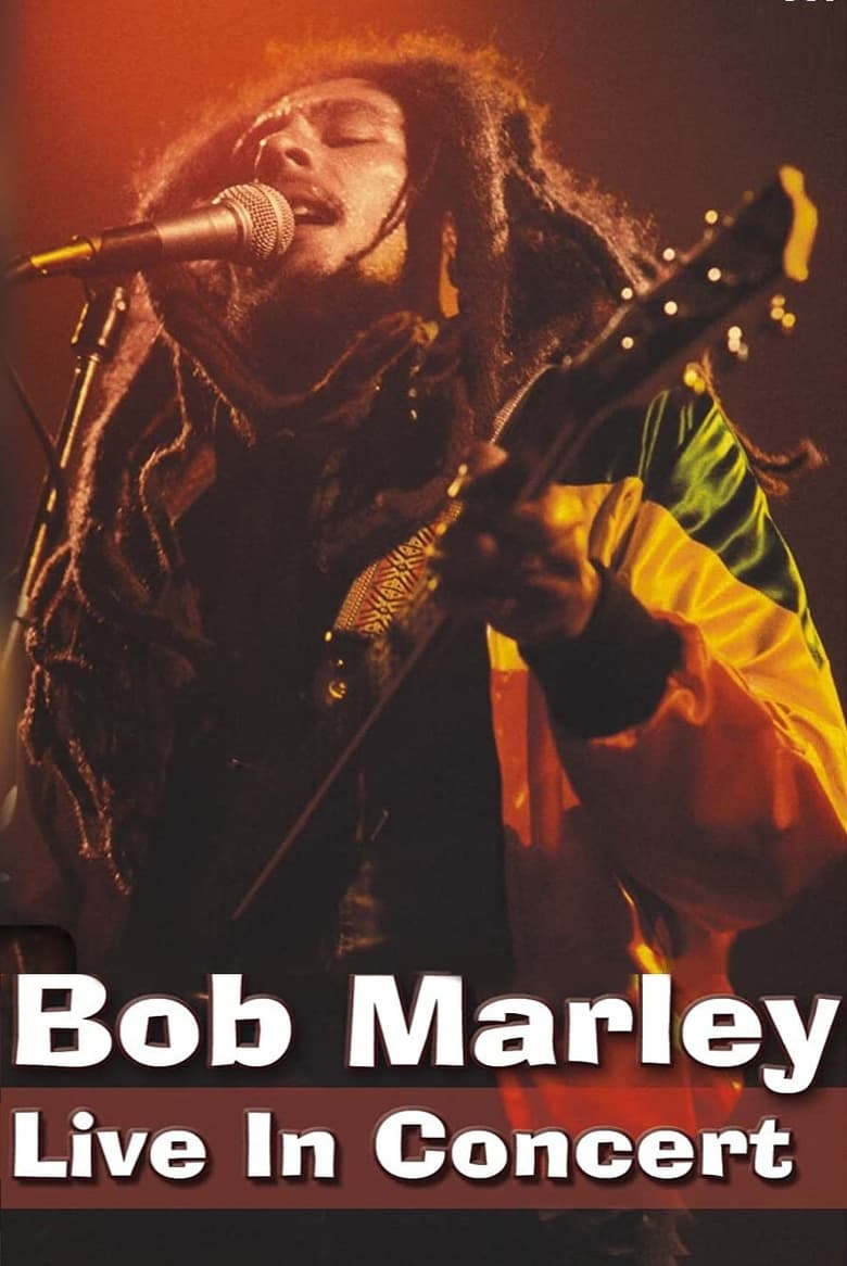 Poster of Bob Marley - Live in Concert