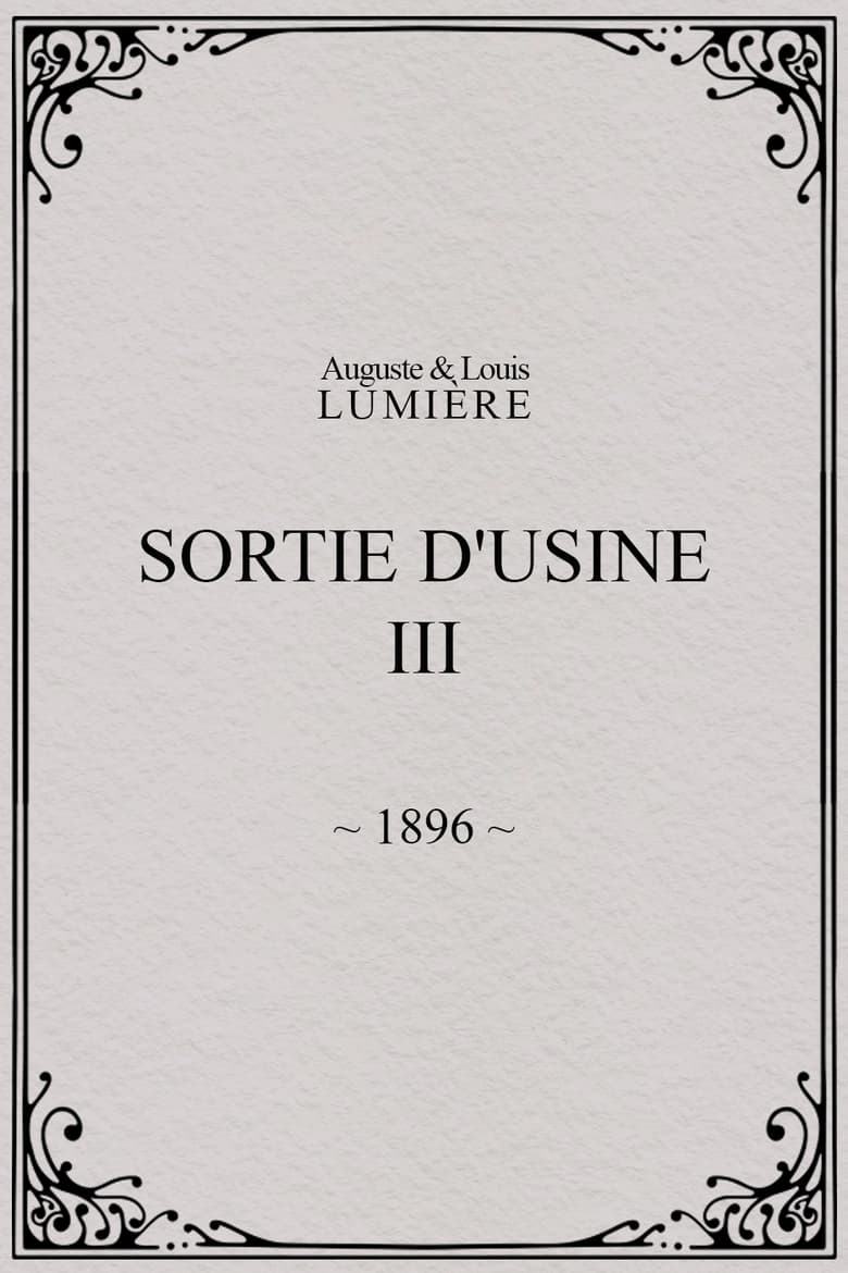 Poster of Sortie d'usine, [III]