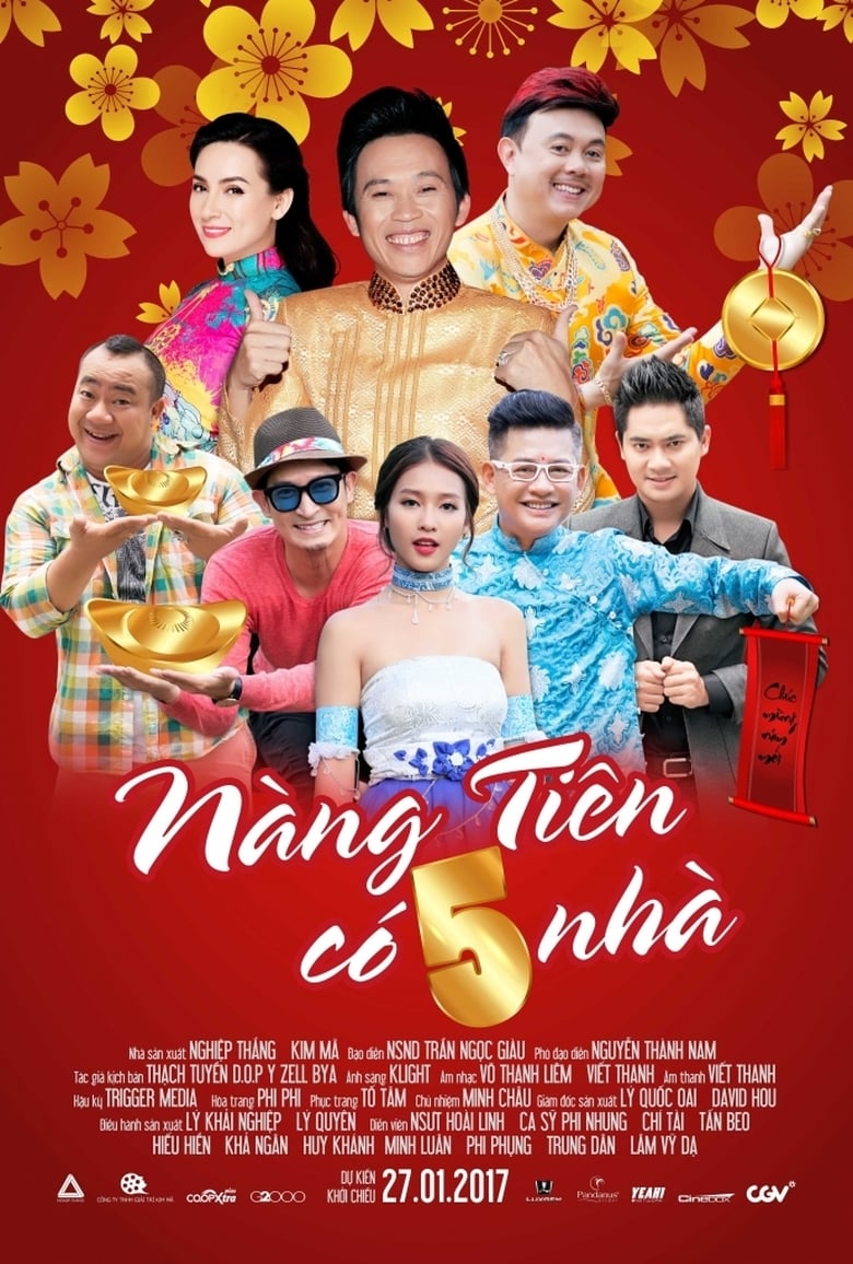 Poster of Nàng tiên có 5 nhà