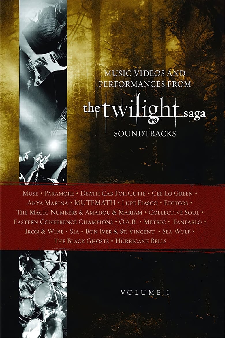 Poster of The Twilight Saga Soundtracks, Vol 1 : Music Videos and Performances