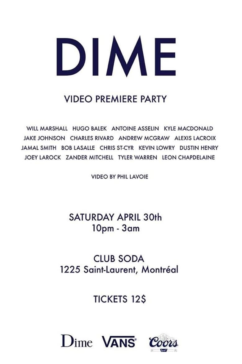 Poster of The Dime Video