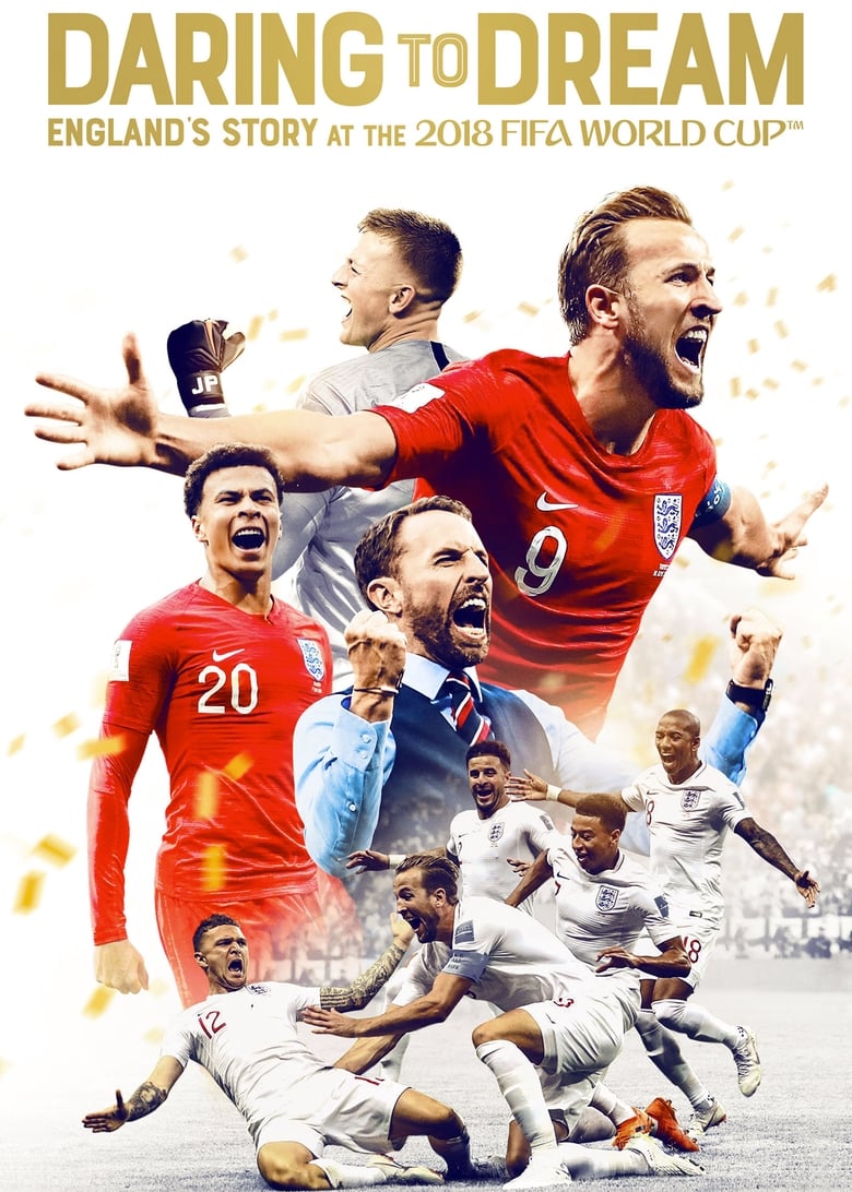 Poster of Daring to Dream: England's Story at the 2018 FIFA World Cup