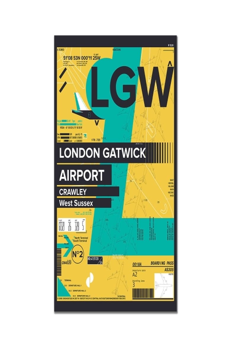 Poster of Gatwick Airport '90