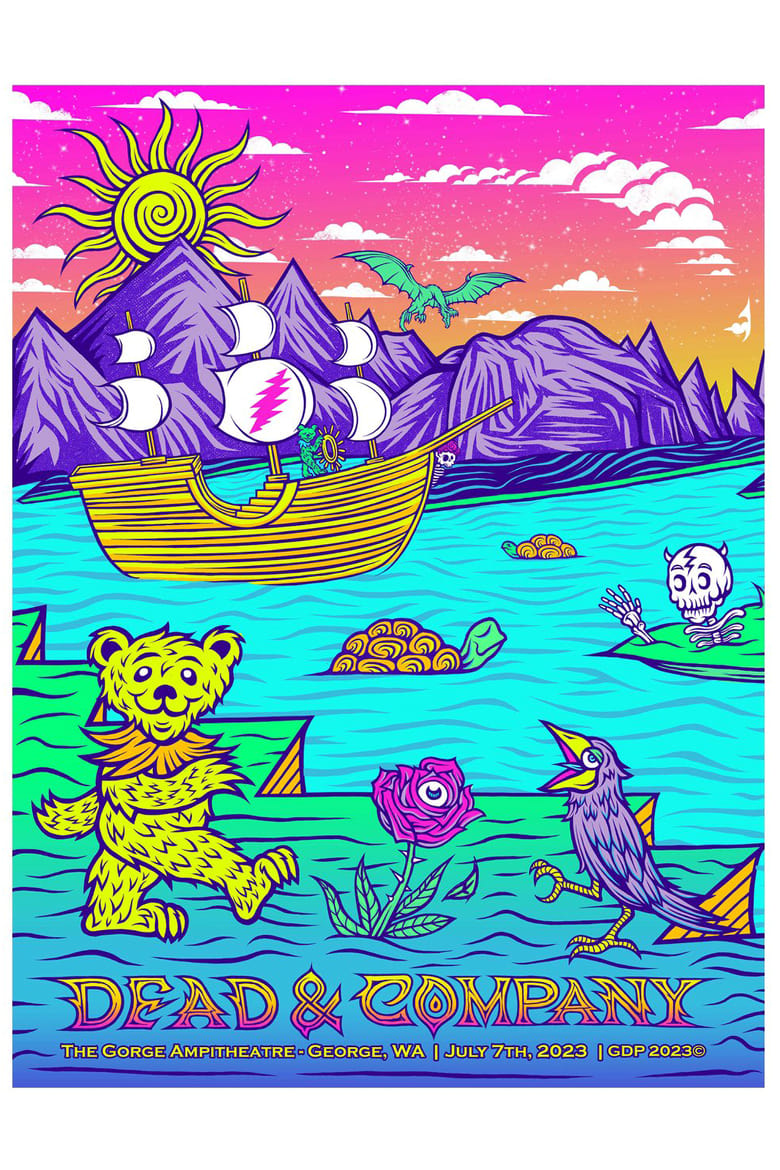 Poster of Dead & Company: 2023-07-07 The Gorge Amphitheatre, George, WA, USA