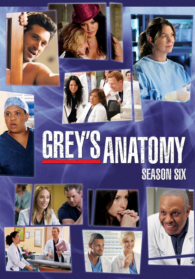 Poster of Episodes in Grey's Anatomy - Season 6 - Season 6