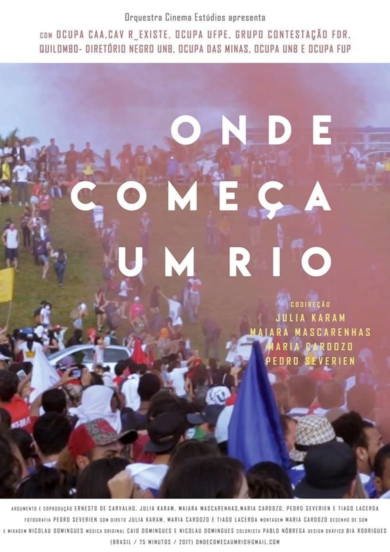 Poster of Onde Começa um Rio