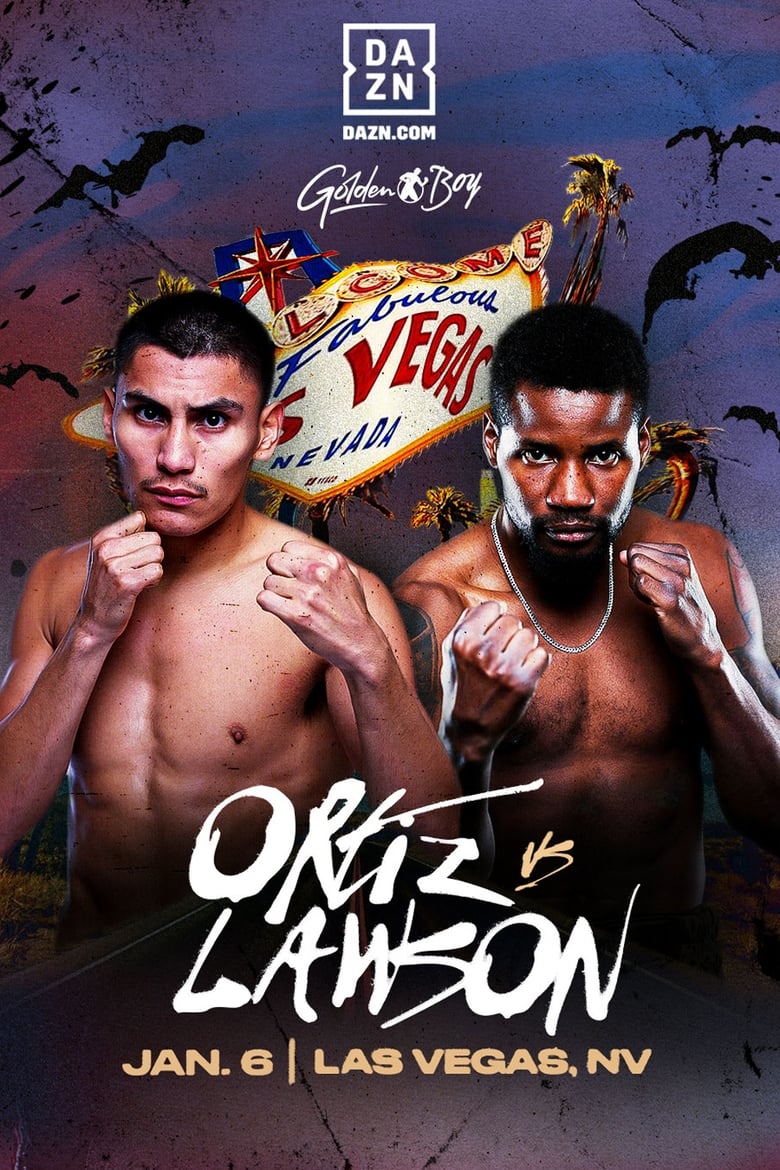 Poster of Vergil Ortiz Jr vs. Fredrick Lawson