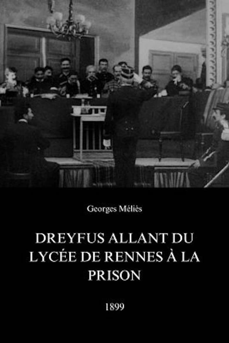 Poster of Dreyfus Leaving the Lycée for Jail