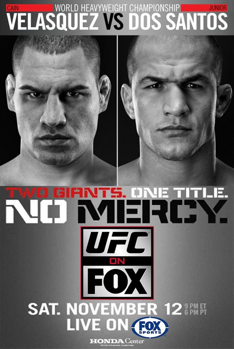 Poster of UFC on Fox 1: Velasquez vs. Dos Santos