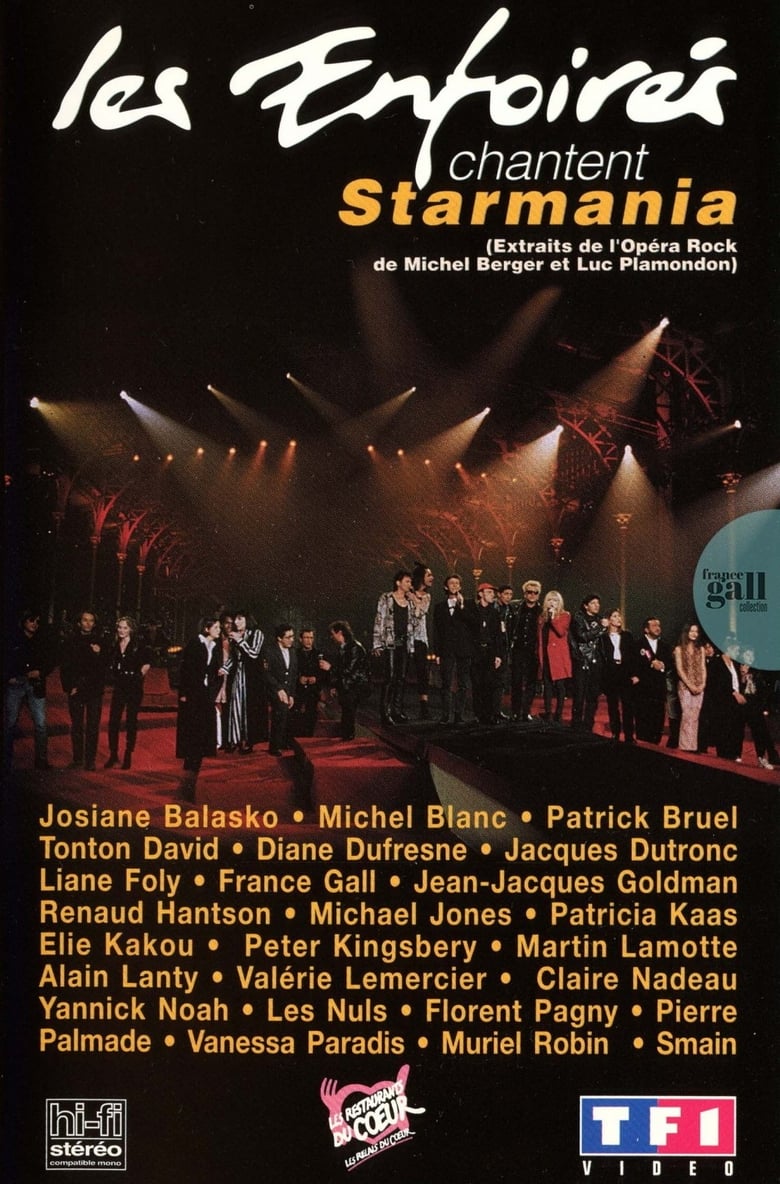 Poster of Les Enfoirés 1993 - Les Enfoirés chantent Starmania