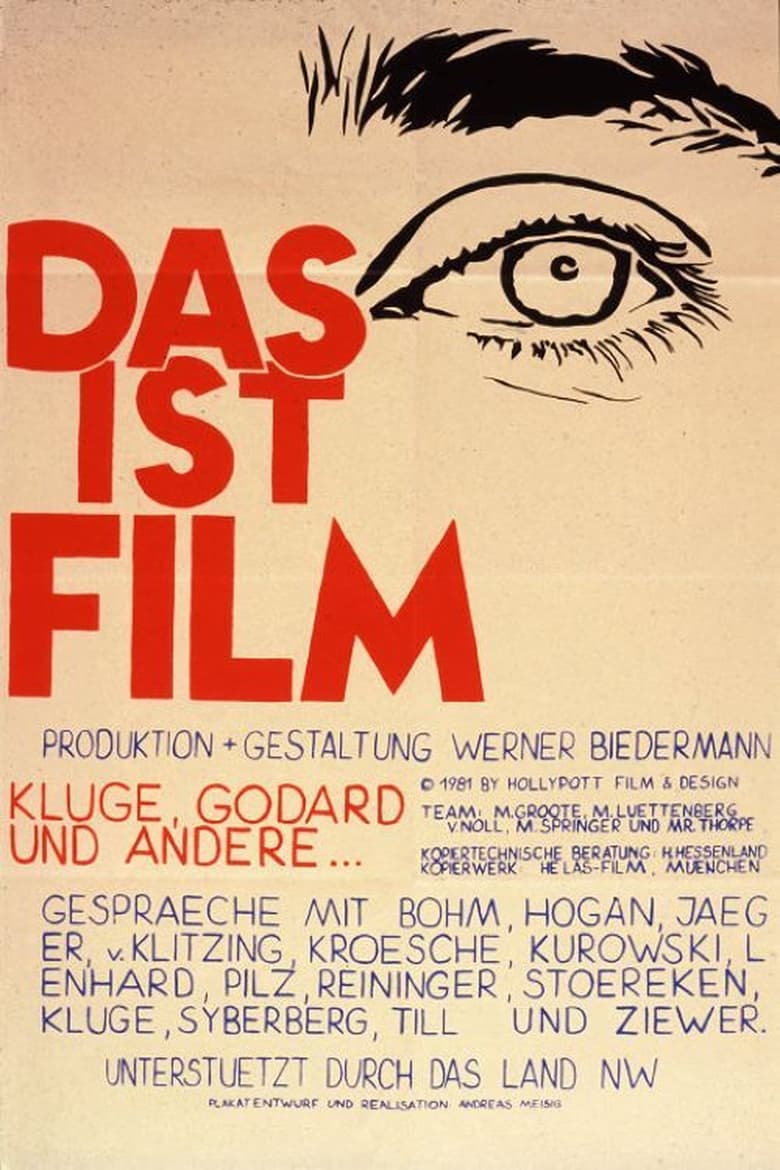 Poster of Das ist Film - Kluge, Godard und andere...