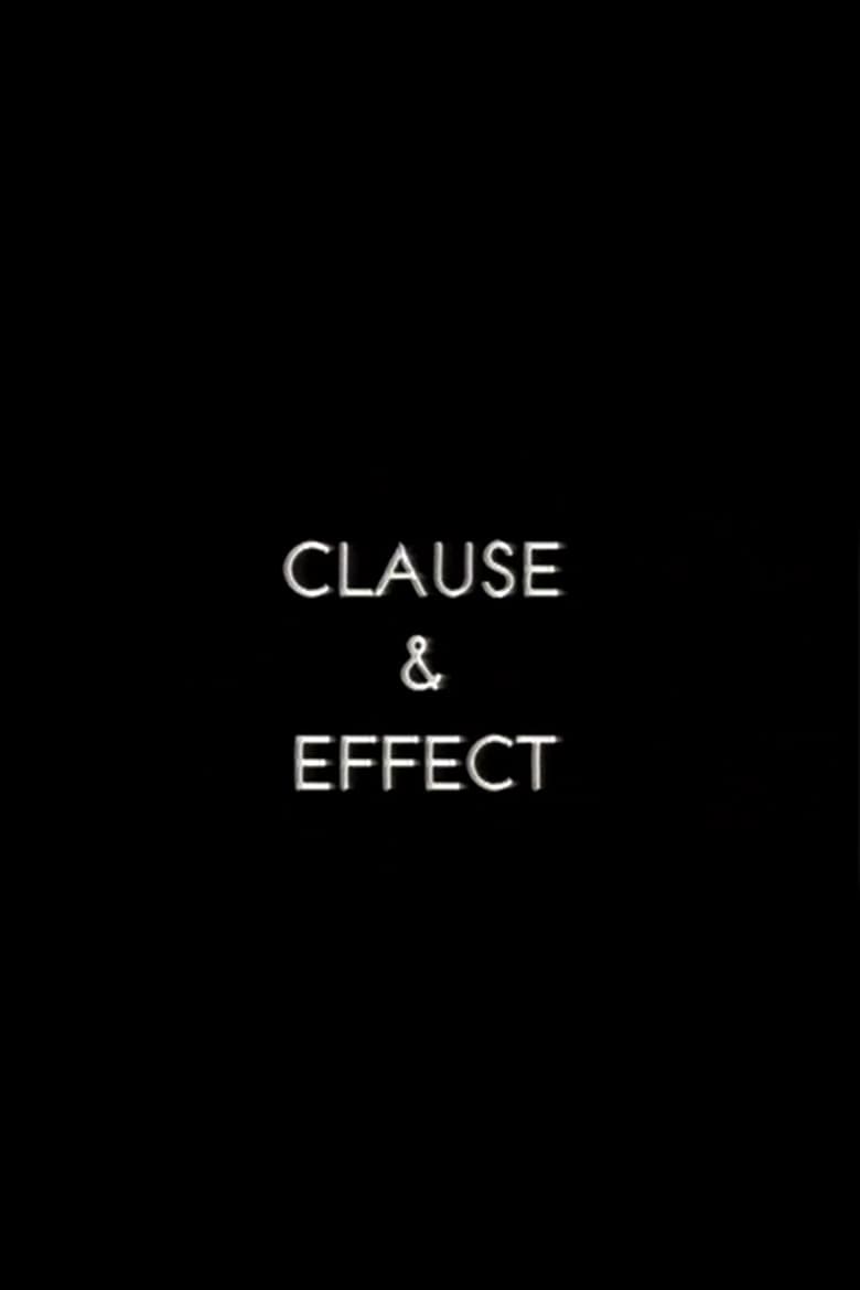 Poster of Clause and Effect