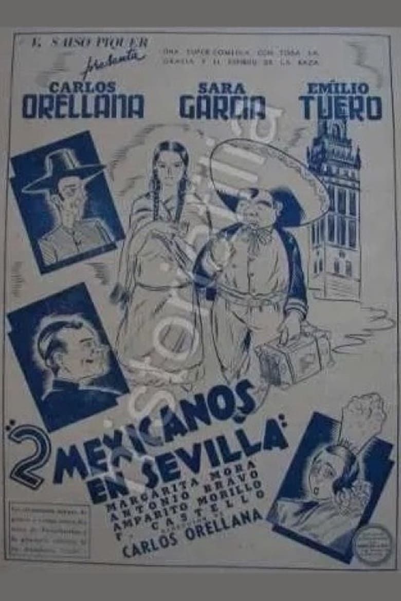 Poster of Dos mexicanos en Sevilla