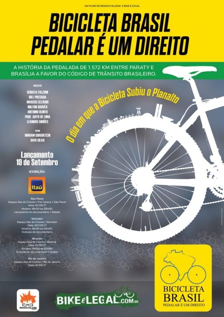 Poster of Bicicleta Brasil - Pedalar é um Direito