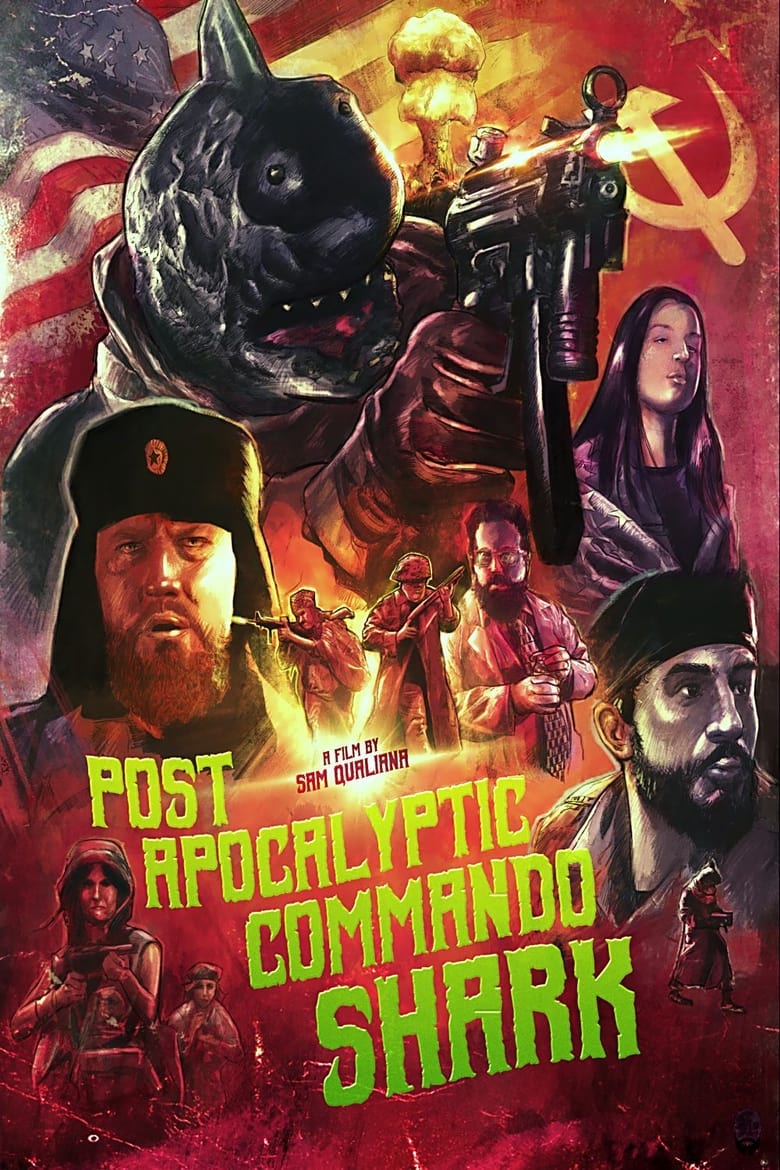 Poster of Post Apocalyptic Commando Shark