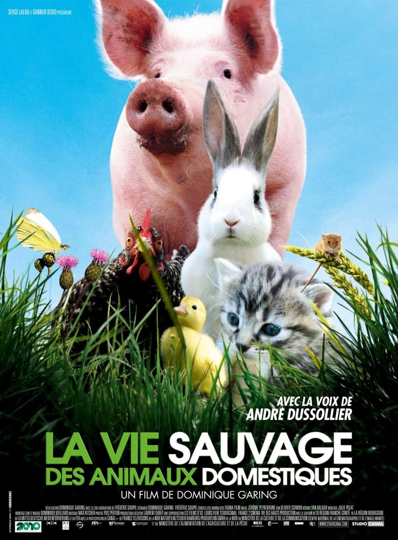 Poster of La vie sauvage des animaux domestiques