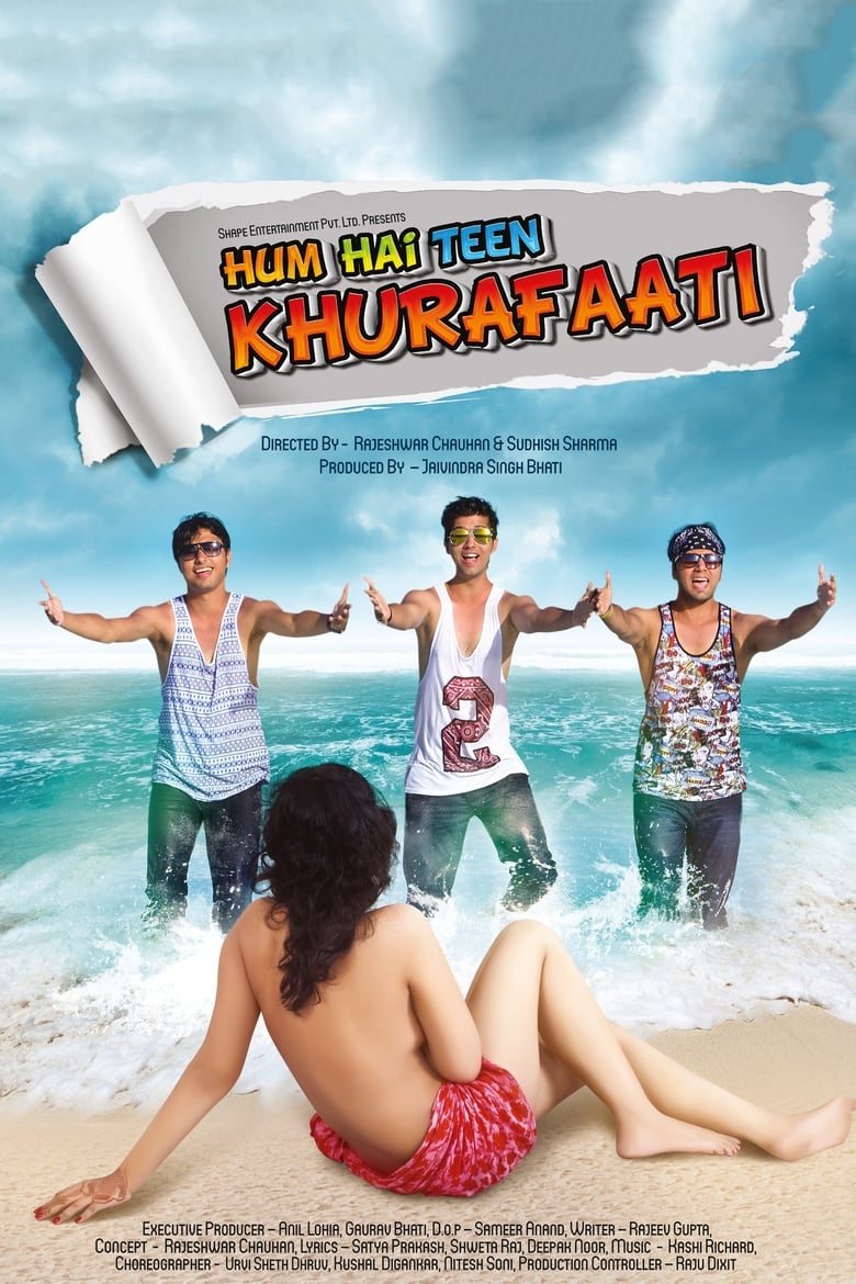 Poster of Hum Hai Teen Khurafaati