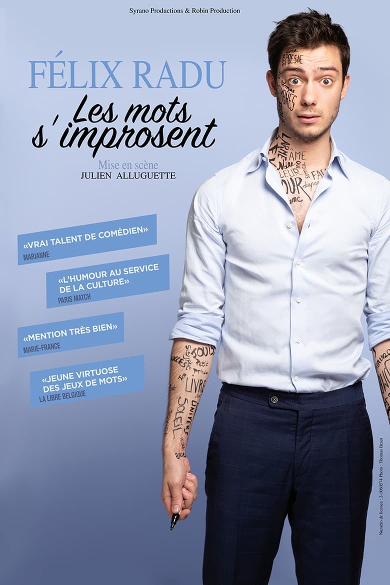 Poster of Félix Radu : Les mots s'improsent